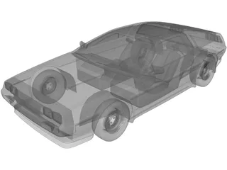DMC DeLorean (1980) 3D Model preview