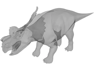 Achelousaurus 3D Model preview