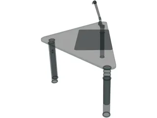 Table 3D Model preview