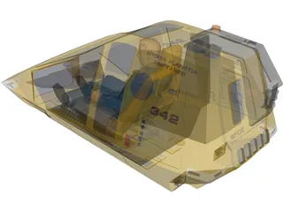 Star Trek Workbee 3D Model preview