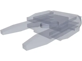 Micro Blade Fuse 3D Model preview