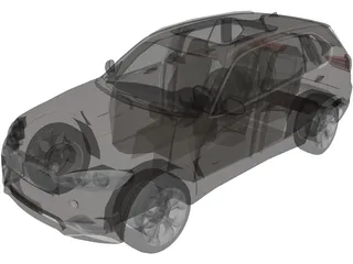 BMW X5 F15 (2014) 3D Model preview