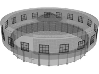 Stadium 3D Model preview