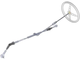 Steering Assembly 3D Model preview