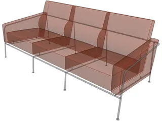 Sofa 3D Model preview