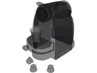 Coffee Machine 3D Model preview