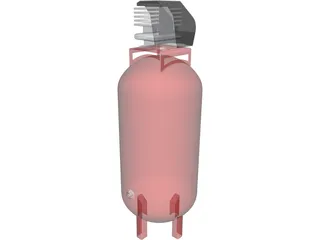 Craftsman Aircompressor 3D Model preview