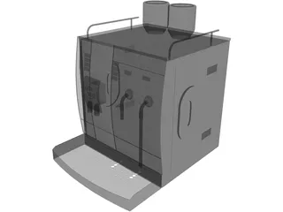Coffee Maker Jura 3D Model preview