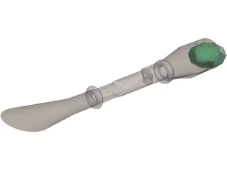 Staff Of Earth and Stone 3D Model preview