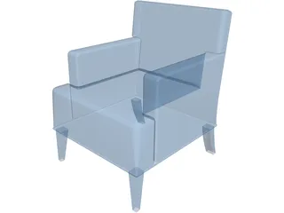 Chair Brentwood 3D Model preview