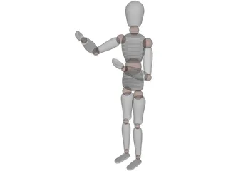 Mannequin 3D Model preview