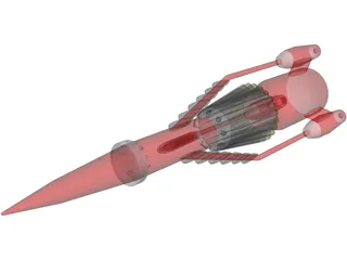 Thunderbird 3D Model preview
