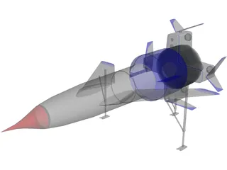 Thunderbird 3D Model preview