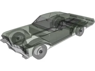 Chevrolet Impala (1963) 3D Model preview
