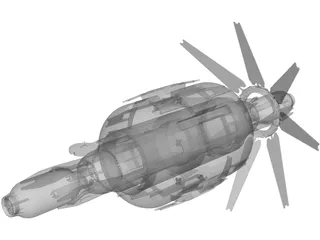 Satellite 3D Model preview