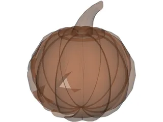 Jack-o-Lantern 3D Model preview