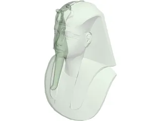 Tut Mask 3D Model preview