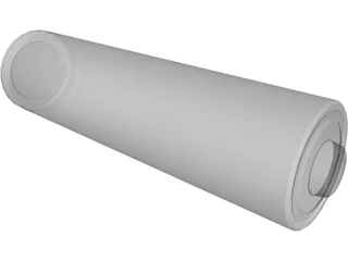 AA Battery 3D Model preview