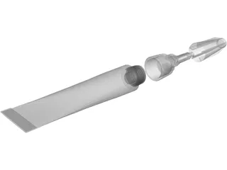 Super Glue 3D Model preview
