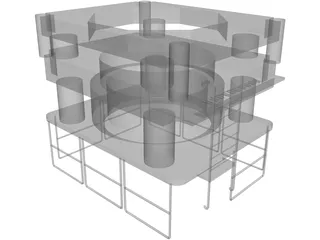 HCR2000 Casing Driver 3D Model preview