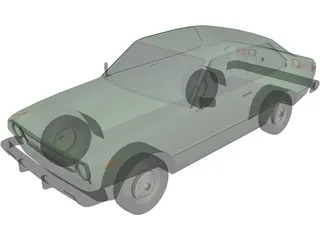 Toyota Corolla (1978) 3D Model preview