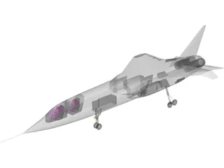 BAC TSR-2 3D Model preview