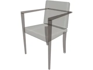 Chair Frenchline 3D Model preview