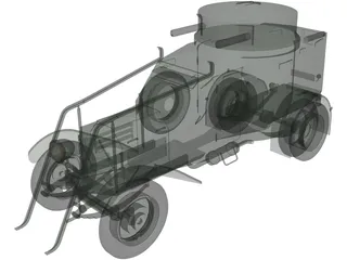 Lancia LZM 3D Model preview