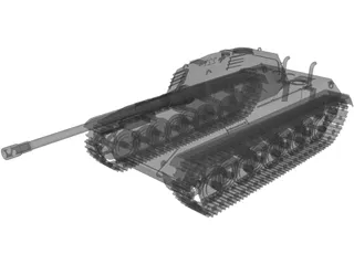 Panther PzKw V 3D Model preview
