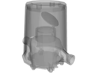 Water Meter 3D Model preview