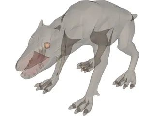 Mr. Tusker Abnormal Creature 3D Model preview