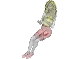 Woman 3D Model preview