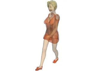 Woman 3D Model preview