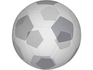 Soccer Ball 3D Model preview