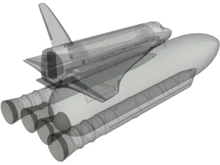 Space Shuttle Buran [+Energia] 3D Model preview