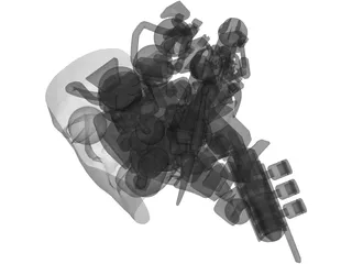 Robot 3D Model preview