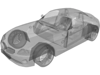 BMW Z4 (2003) 3D Model preview