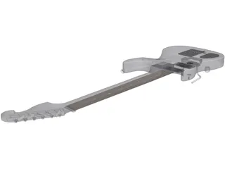 Washburn Nuno Bettencourt N2 Electric Guitar 3D Model preview