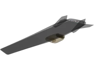 NASA X-43 3D Model preview