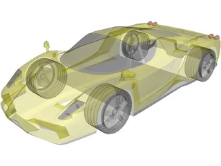 Ferrari Enzo (2003) 3D Model preview