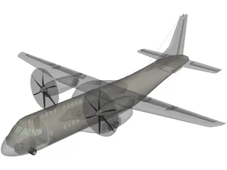 EADS CASA C-295 Persuader 3D Model preview