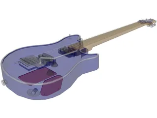 Peavey Wolfgang Eddie Van Halen Guitar 3D Model preview