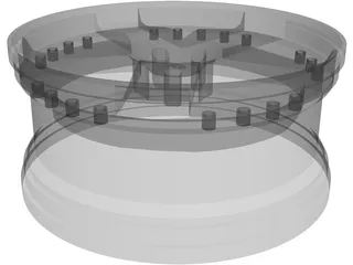 Rim ACE Zeus A184 3D Model preview