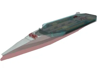 CVX Early Concept 3D Model preview