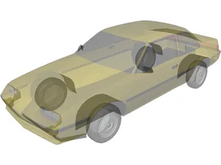 Buick Skyhawk (1984) 3D Model preview