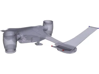 Hunter Killer 3D Model preview