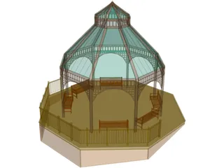Gazebo 3D Model preview