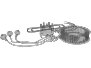Auto Parts 3D Model preview