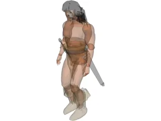 Conan the Barbarian 3D Model preview