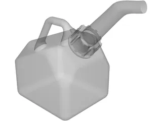 General 10L Gas Can 3D Model preview